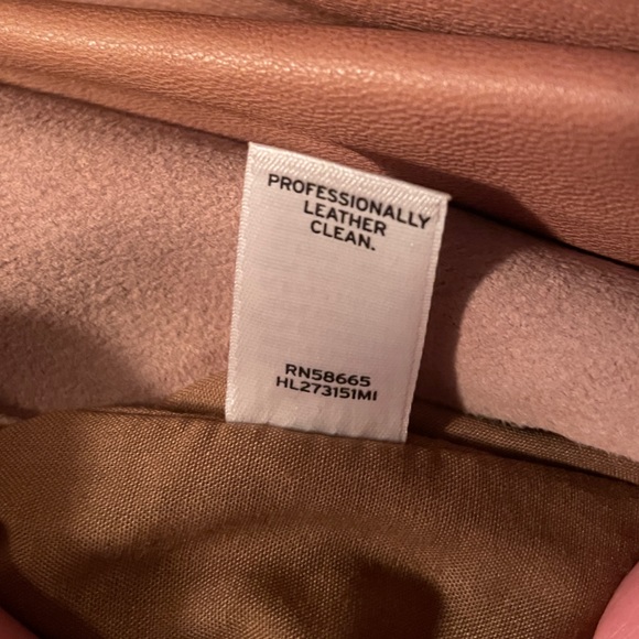 Cognac Trouvé Leather jacket - Picture 6 of 8